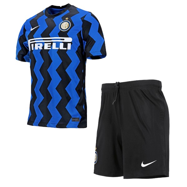 Camiseta Inter Milan Primera Equipación Niños 2020-2021 Azul